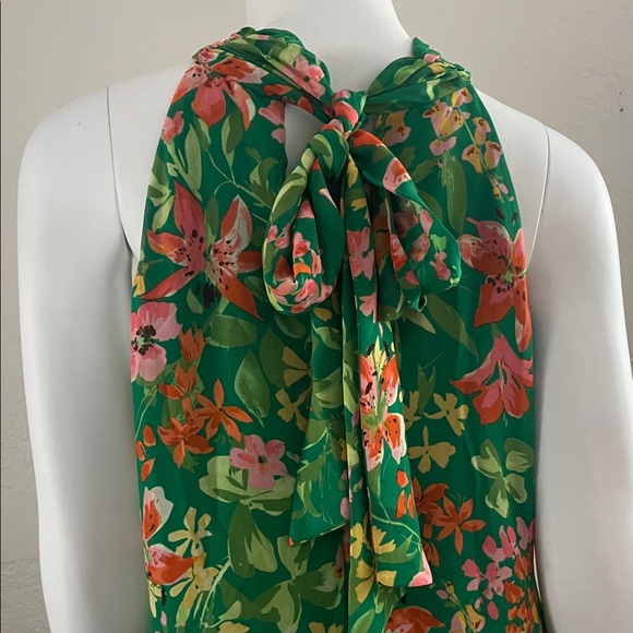 Vince Camuto Green Floral Dress - Picture 3 of 9